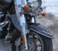 MOTON - Chrómový rám na predný blatník pre SUZUKI INTRUDER C 1800 R / BOULEVARD C 109
