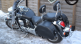 MOTON - Chrómovaný rám na zadný blatník pre SUZUKI INTRUDER C 1800 R / BOULEVARD C 109