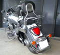 MOTON - Chrómovaný rám na zadný blatník pre Suzuki Intruder C1500T / C90T 2013+
