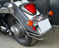 MOTON - Chrómovaný rám na zadný blatník pre Suzuki Intruder C1500T / C90T 2013+