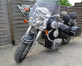 MOTON - Chrómovaný rám na predný blatník pre Kawasaki Vulcan VN1500 Classic