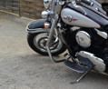 MOTON - Chrómovaný rám na predný blatník pre Kawasaki Vulcan VN1500 Classic