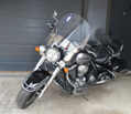 MOTON - Chrómovaný rám na predný blatník pre Kawasaki VN1700 Voyager / Nomad / Tourer