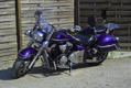 MOTON - Chrómovaný rám na predný blatník pre Yamaha XVS 1300 Midnight Star
