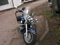 ROAD - chrómovaný rám na predný blatník pre Yamaha Midnight Star XVS 1300