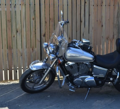 MOTON - Chrómovaný rám na predný blatník pre Honda Spirit VT1100