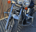 MOTON - Chrómovaný rám na predný blatník pre Honda Spirit VT1100