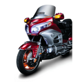 CHRÓMOVANÉ LEMY BOČNEJ KAPOTY S DENNÝM SVIETENÍM PRE HONDA GL1800