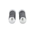 Comfort - Chrómované rukoväte / gripy 25mm bez uchytenia lanka