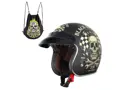 Otvorená moto prilba W-TEC Kustom Black Heart - Starter