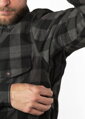 John Doe - Pánska motorkárska košeľa MOTOSHIRT GREY/BLACK