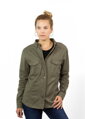 John Doe - Motorkárska kevlárová košeľa, dámska MOTOSHIRT WOMEN OLIVE