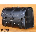 Kožená zadná brašňa - kufor - 1ks (K17B)