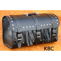Kožená zadná brašňa - kufor - 1ks (K8C)