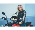 Nazran Diego Air - Dámská kožená perforovaná bunda na moto - čierna