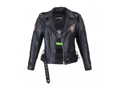 Kožená bunda na motorku W-TEC Black Heart Perfectis 