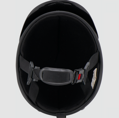 Retro motorkárska helma Braincap - matná čierna 