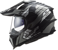 LS2 - Enduro / MX helma na motocykle MX701 EXPLORER ATLANTIS MATT TITANIUM