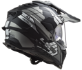 LS2 - Enduro / MX helma na motocykle MX701 EXPLORER ATLANTIS MATT TITANIUM