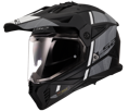 LS2 - Enduro / MX helma na motocykle MX702 PIONEER II HILL MATT BLACK WHITE-06
