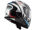 LS2 - Integrálna / uzavretá helma na motocykel FF800 STORM II RACER RED BLUE-06
