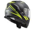LS2 - Integrálna / uzavretá helma na motocykel FF800 STORM II NERVE M.BLACK H-V YELLOW-06