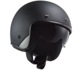 LS2 - Otvorená helma na motocykel OF601 BOB II SOLID čierna matná