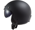 LS2 - Otvorená helma na motocykel OF601 BOB II SOLID čierna matná