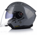 LS2 - Otvorená helma na motocykel OF603 INFINITY II SOLID NARDO GREY-06