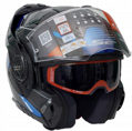 LS2 - Preklápacia helma na motocykel FF901 ADVANT X SPECTRUM BLACK TITAN.BLUE-06