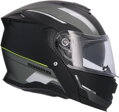 Shiro - Discover vyklápacia helma na motocykel - matná čierno / zelená