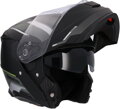 Shiro - Discover vyklápacia helma na motocykel - matná čierno / zelená