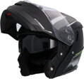 Shiro - Discover vyklápacia helma na motocykel - matná čierno / zelená