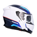 Shiro - Discover vyklápacia helma na motocykel - metalická modrá