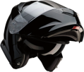 Z1R - Solaris Vyklápacia motocyklová helma - lesklá šedá
