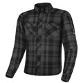 Shima RENEGADE 2.0 - Pánska kevlárová košeľa na moto - čierna / šedá