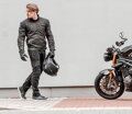 Trilobite - Regular FIT pánske kevlárové motorkárske nohavice parado 661 - čierne