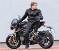Trilobite - Regular FIT Skrátené pánske kevlárové motorkárske nohavice parado 661 - čierne