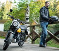 Trilobite - Regular FIT Skrátené pánske kevlárové motorkárske nohavice parado 661 - modré