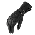 Kožené rukavice na motocykel Nazran Spring - čierne 