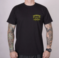 Pánske motorkárske tričko BLACK HEART Satan