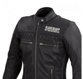 Dámská kožená moto bunda W-TEC Black Heart Raptura - čierna