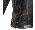 Dámska kožená moto bunda W-TEC Black Heart Lizza - vintage hnedá
