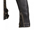 Dámska kožená moto bunda W-TEC Black Heart Lizza - vintage hnedá