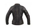 Dámska kožená moto bunda W-TEC Black Heart Lizza - vintage hnedá