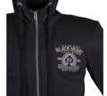 Pánska kevlárová mikina na moto W-TEC Black Heart Kustom Kulture Hoodie - čierna