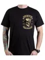 Pánske Tričko BLACK HEART DEVIL SKULL