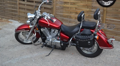 MOTON - Opierka spolujazdca HONDA SHADOW 750 Spirit 2007+