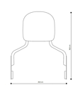 Polohovateľná opierka spolujazdca pre Harley Davidson Sportster 2004-2020