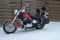 Opierka vodiča s reguláciou pre Kawasaki VN800 Classic 